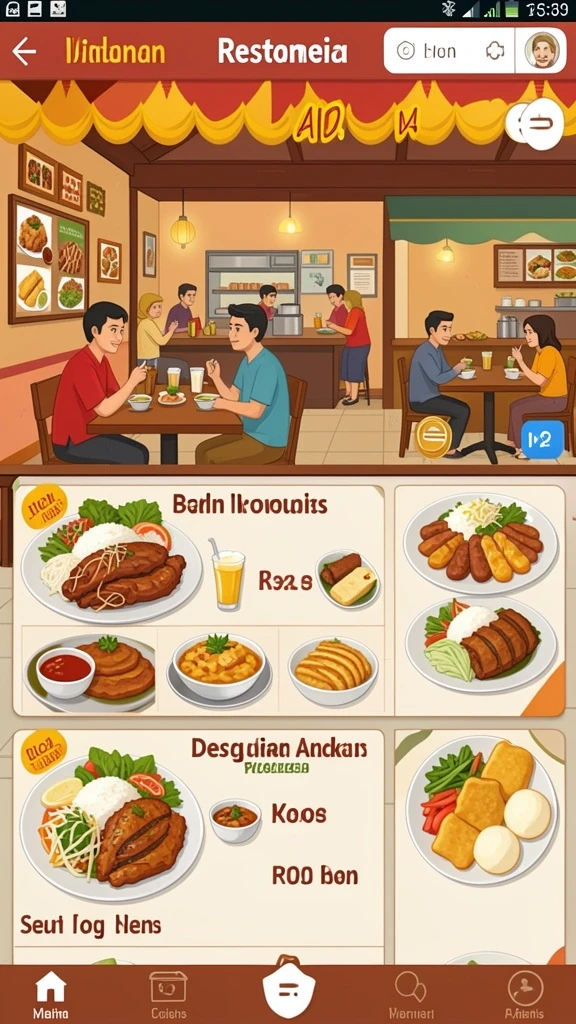 7svip - Tampilan antarmuka yang menarik dan mudah digunakan.