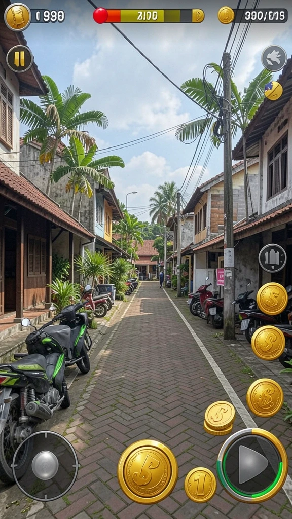 jin69 - Momen seru saat bermain dengan teman-teman.